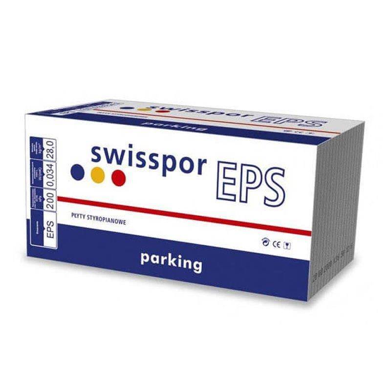 Styropian parkingowy 14 cm SWISSPOR EPS200 Biały 034