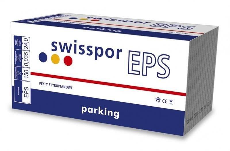 Styropian parkingowy 2 cm SWISSPOR EPS150 Biały 035