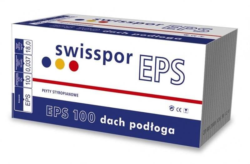 Styropian podłogowy SWISSPOR  EPS 100 036 gr. 23 cm